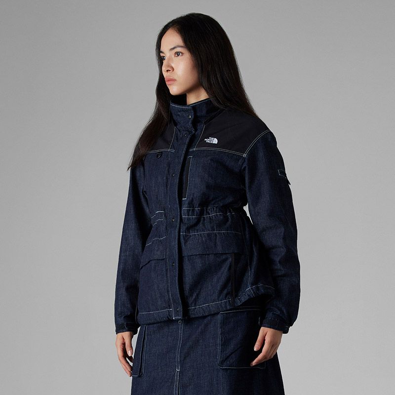 W HYBRID DENIM PARKA AP The North Face