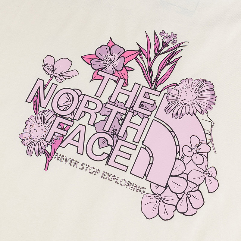 ★THE NORTH FACE☆FLORAL S/S R/TEE NT7UR08 FLORAL S/S R/TEE - 노스페이스