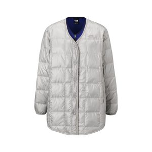 W 2-IN-1 LAYERED COLLAR LW DOWN JACKET PERTEX